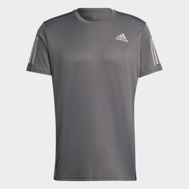 Adidas Possui A Camiseta Run Cinza