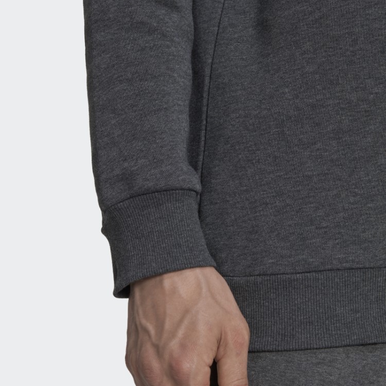 Moletom Adidas Essentials Big Logo Cinza Escuro Urze