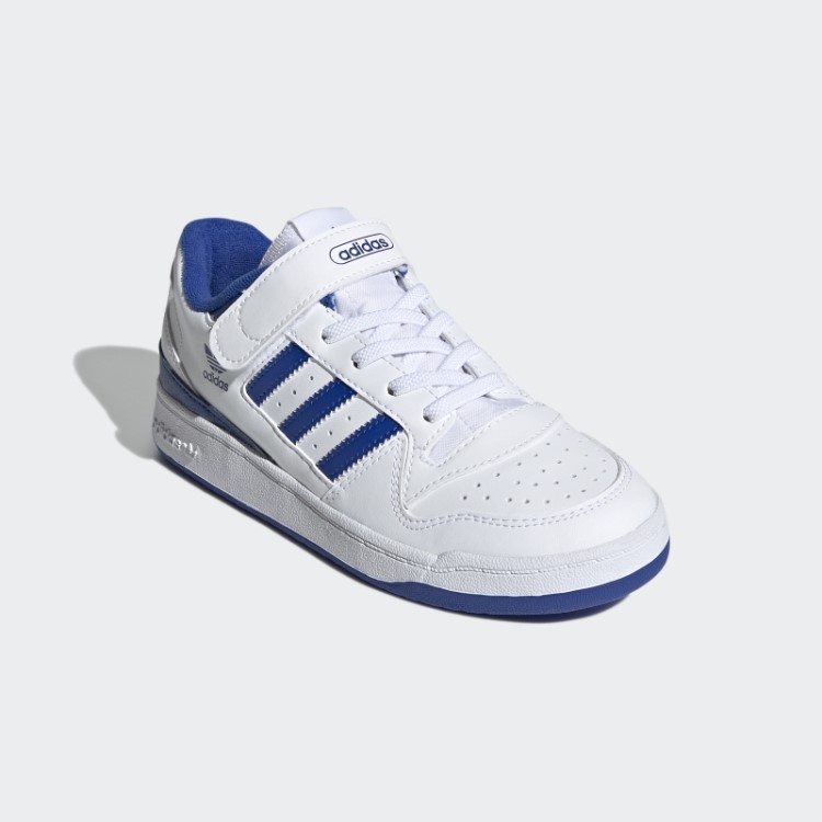 Sapato Baixo Adidas Forum Branco/azul Royal