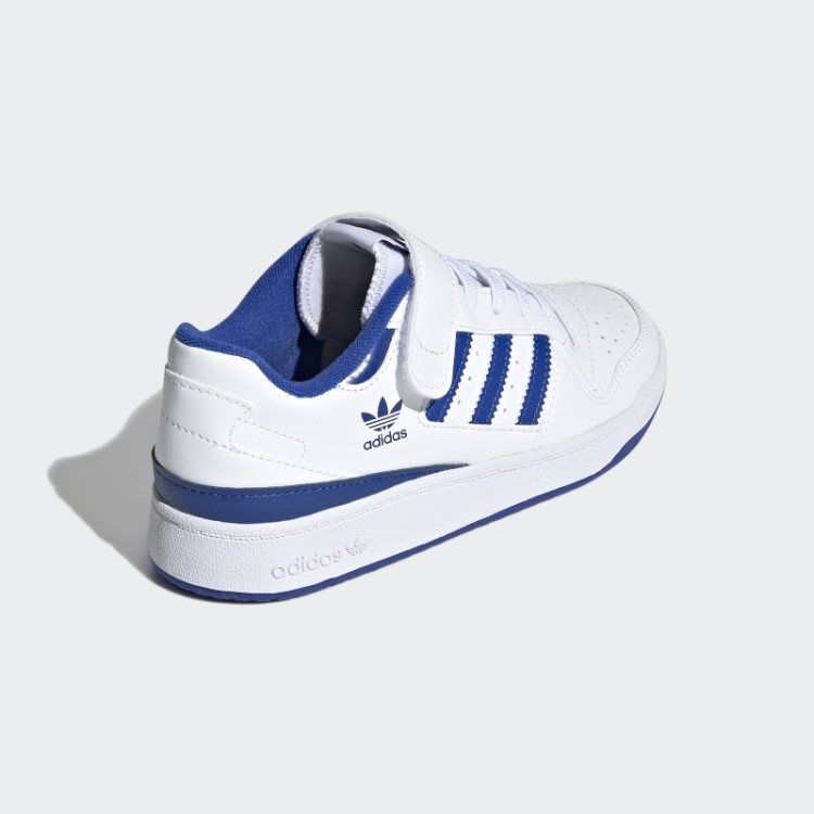 Sapato Baixo Adidas Forum Branco/azul Royal