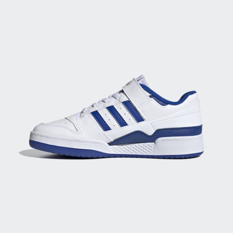 Sapato Baixo Adidas Forum Branco/azul Royal