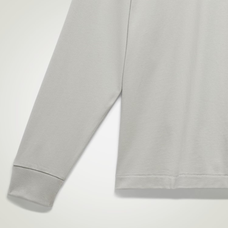 Camiseta De Manga Longa Adidas Basquete Cinza Metal Quente