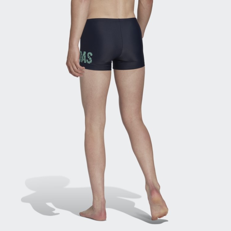 Cueca Boxer De Natação Adidas Com Tinta