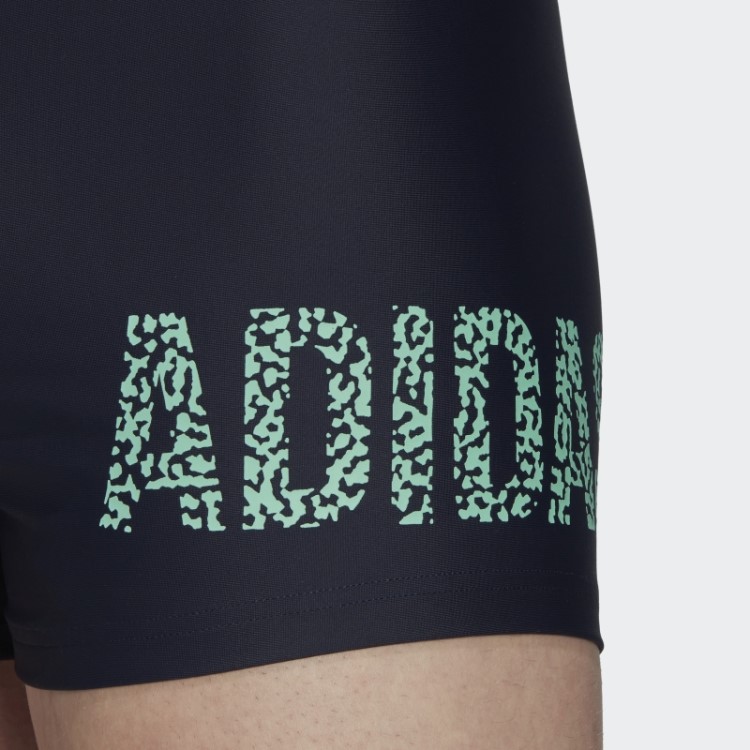 Cueca Boxer De Natação Adidas Com Tinta