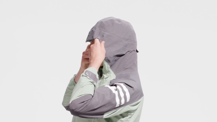 Adidas Terrex Xploric Rain.rdy Jaqueta De Trilha Cinza