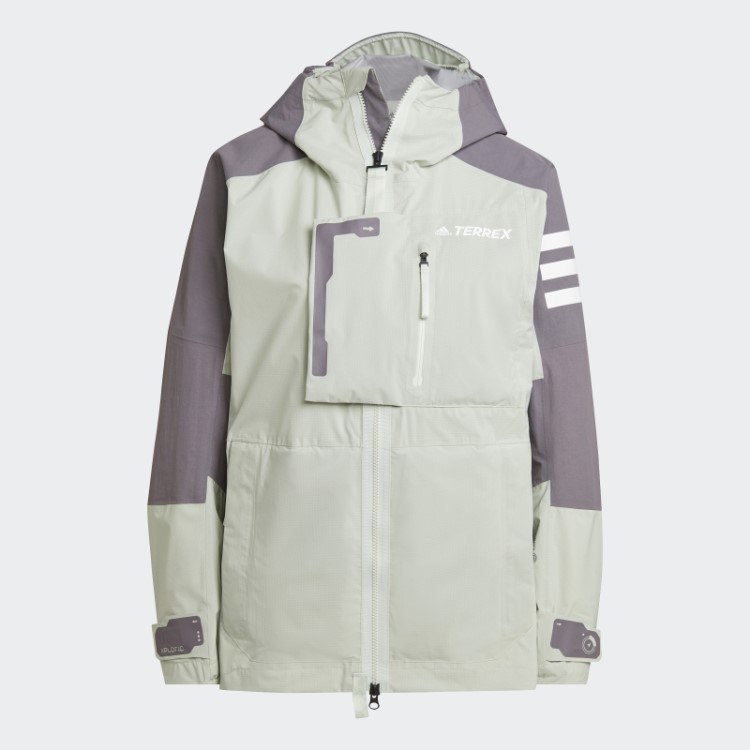 Adidas Terrex Xploric Rain.rdy Jaqueta De Trilha Cinza