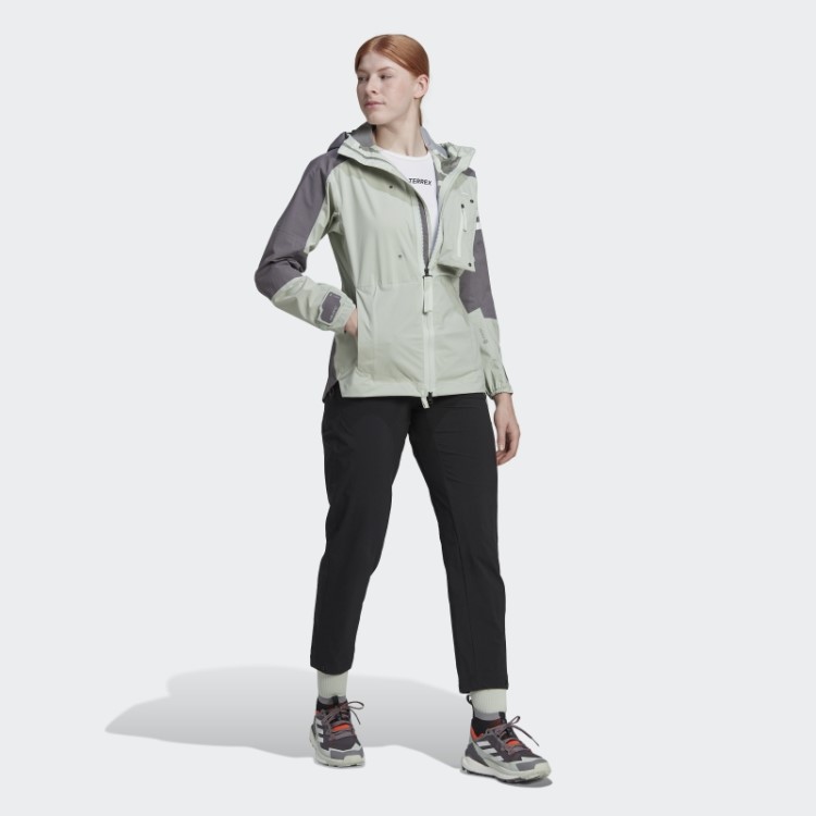 Adidas Terrex Xploric Rain.rdy Jaqueta De Trilha Cinza