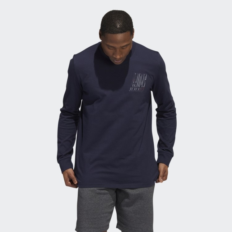 Camiseta De Manga Longa Adidas Ink Dynamic Sport Graphic