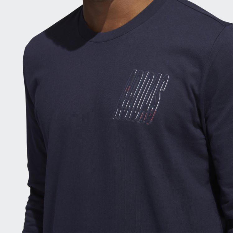 Camiseta De Manga Longa Adidas Ink Dynamic Sport Graphic