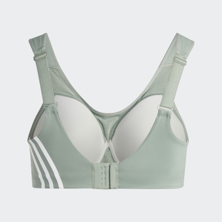 Sutiã Verde Prateado Adidas Tlrd Impact Training De Alto Suporte (tamanho Grande)