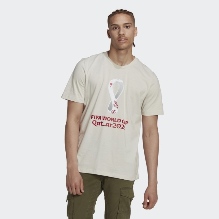 Camiseta Estampada Adidas Fifa World Cup 2022 Talco
