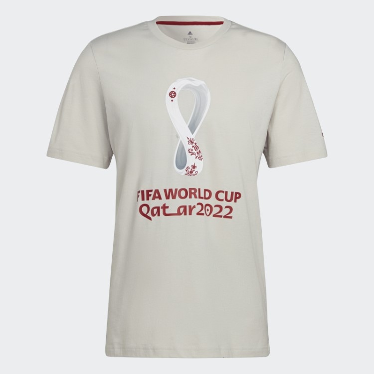 Camiseta Estampada Adidas Fifa World Cup 2022 Talco