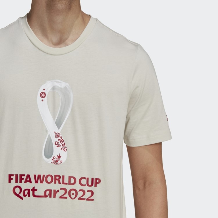 Camiseta Estampada Adidas Fifa World Cup 2022 Talco