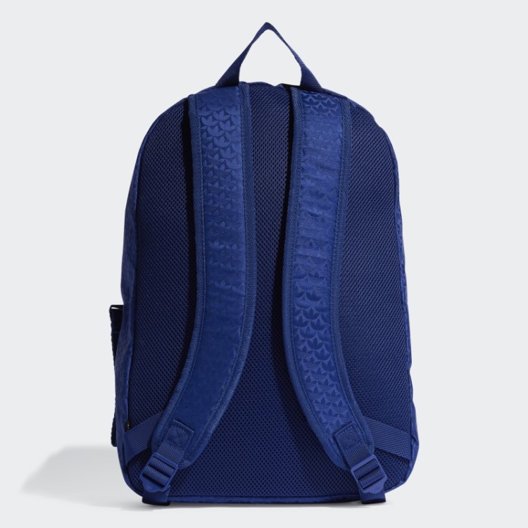 Mochila Jacquard Monograma Trifoil Azul Vitória Adidas