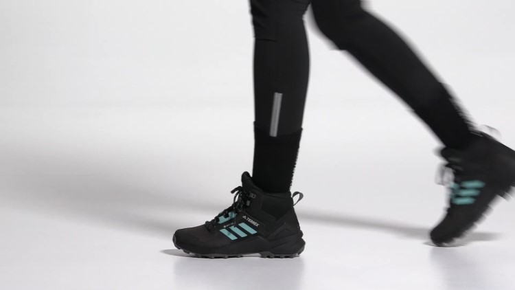 Tênis De Caminhada Terrex Swift R3 Mid Gore-tex Adidas Preto