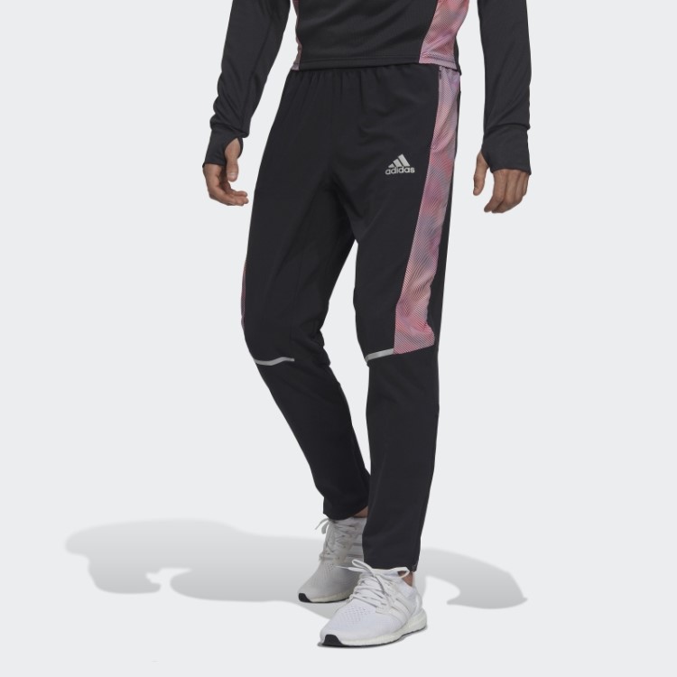 Possui O Corredor Colorblock Joggers Adidas Preto