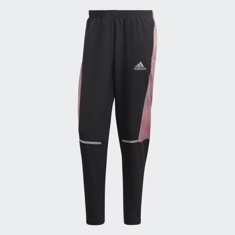 Possui O Corredor Colorblock Joggers Adidas Preto