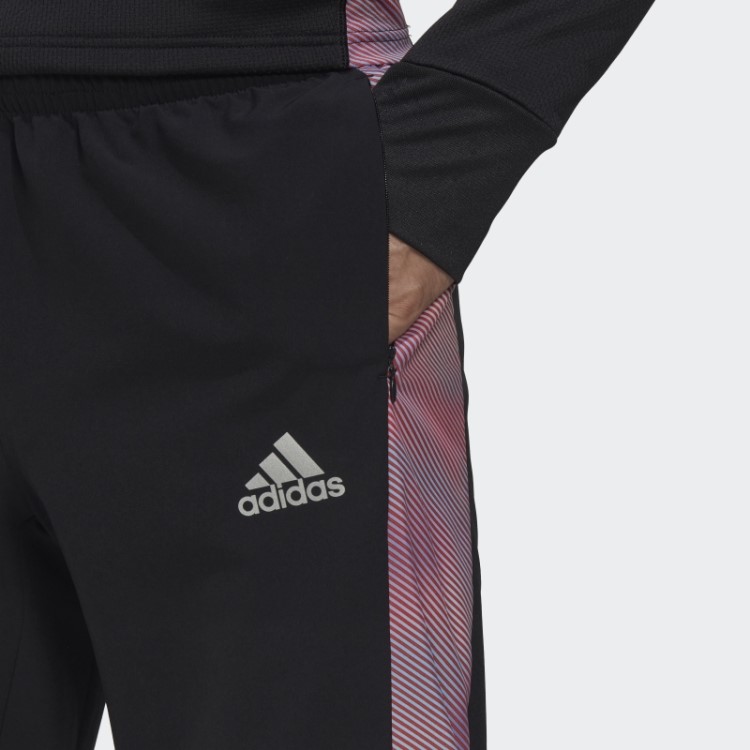 Possui O Corredor Colorblock Joggers Adidas Preto