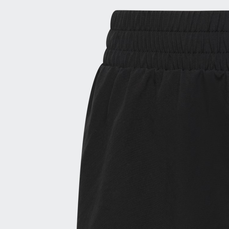 Shorts Essenciais Aeroready Com As Três Listras Preto Adidas