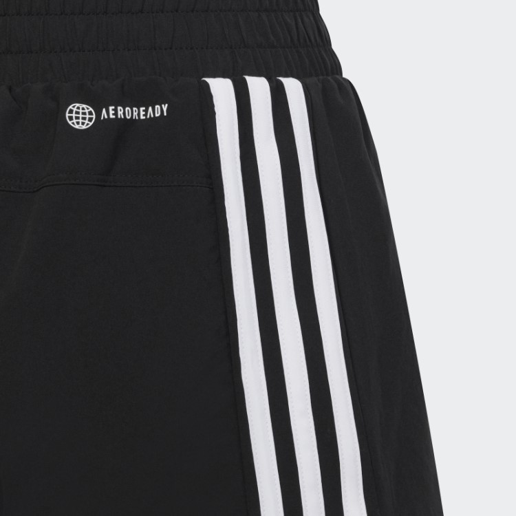 Shorts Essenciais Aeroready Com As Três Listras Preto Adidas