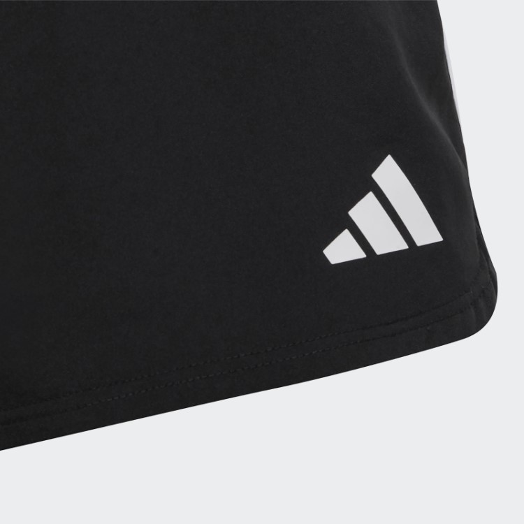 Shorts Essenciais Aeroready Com As Três Listras Preto Adidas