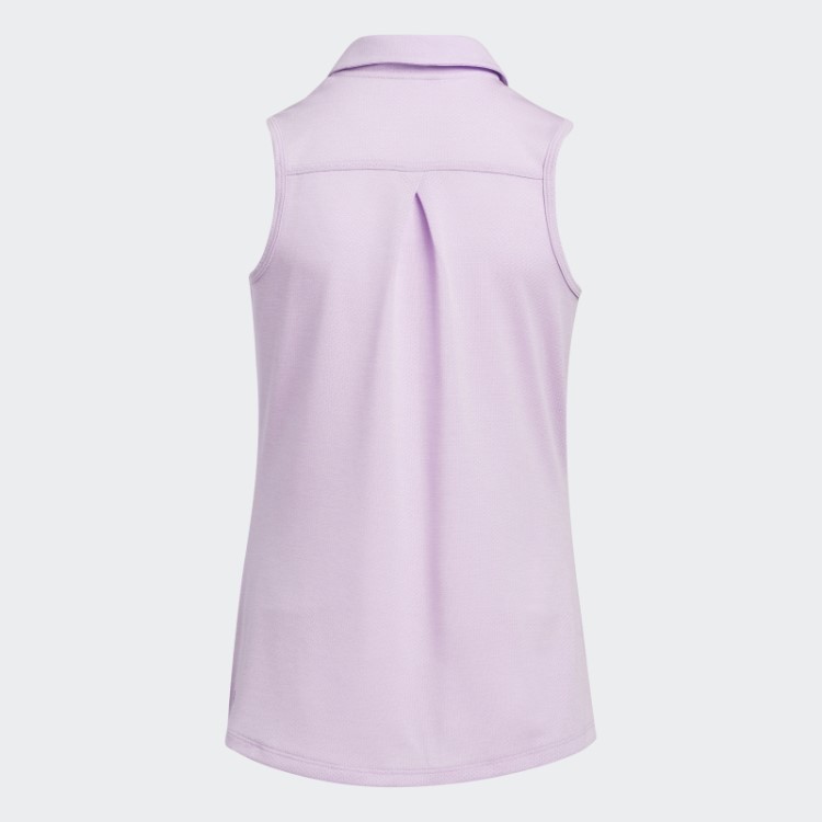 Camisa Pólo Sem Mangas De Golfe Heat.rdy Lilás Adidas