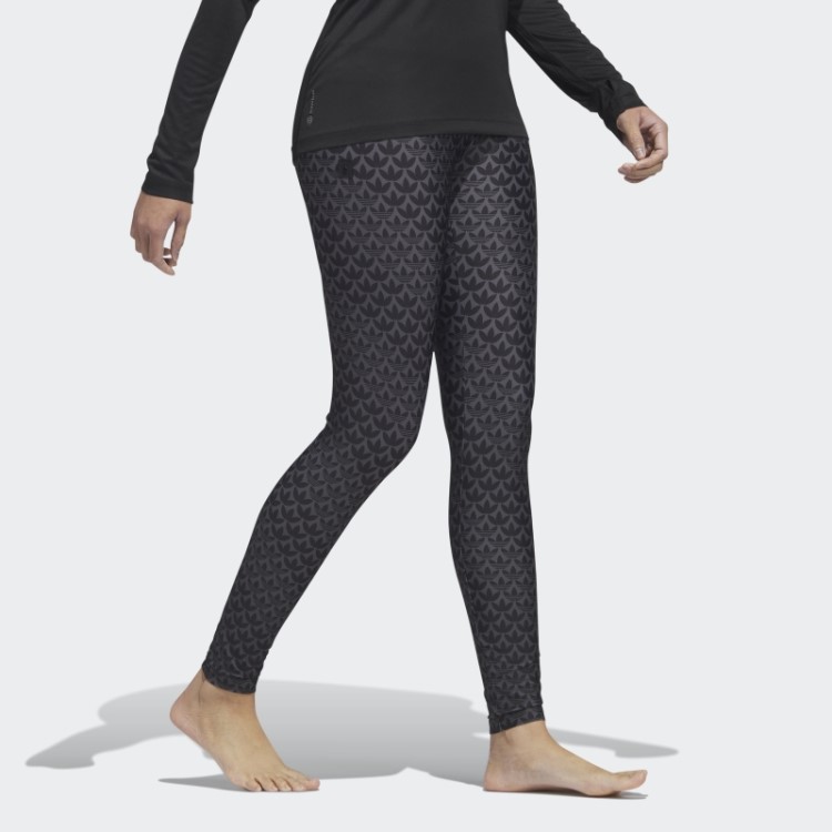 Meia-calça Fcw Monograma Original Adidas Preta