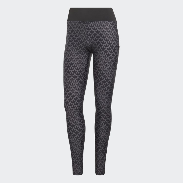 Meia-calça Fcw Monograma Original Adidas Preta