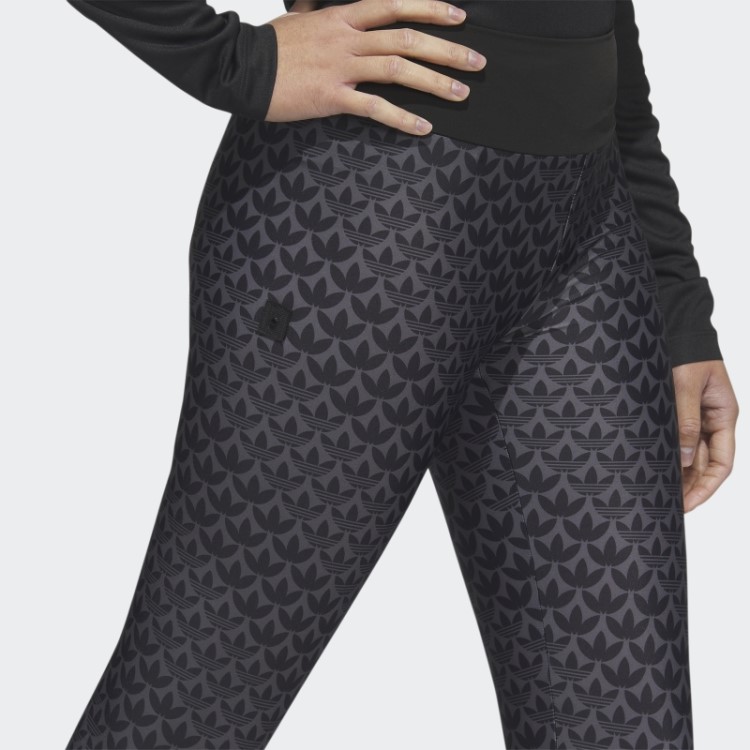 Meia-calça Fcw Monograma Original Adidas Preta