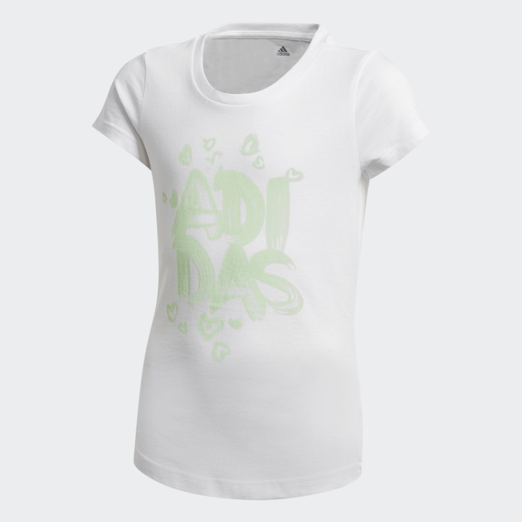 Camiseta Estampada Branca Adidas Hot