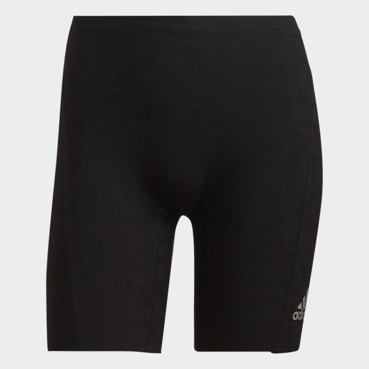 Leggings Curtas Running Adizero Primeweave Pretas Adidas