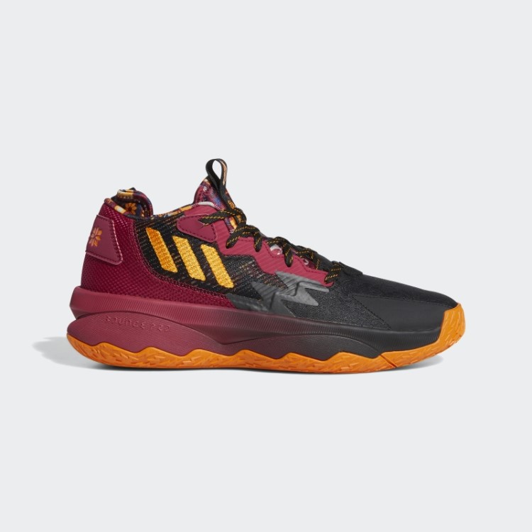 Dame 8 Made In China Tênis De Basquete Preto Adidas