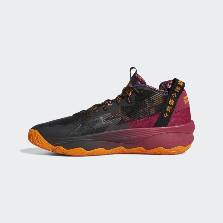 Dame 8 Made In China Tênis De Basquete Preto Adidas