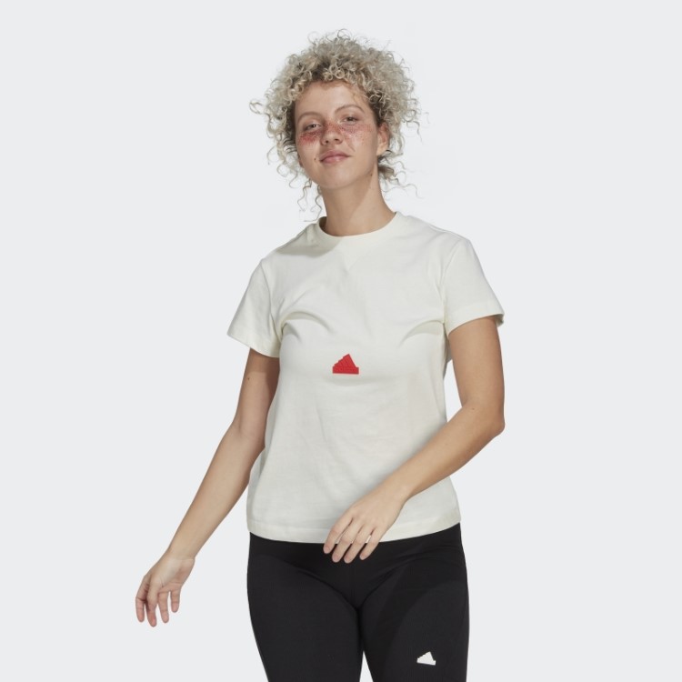Camiseta Branca Adidas