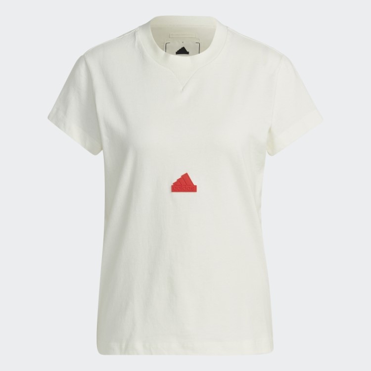 Camiseta Branca Adidas