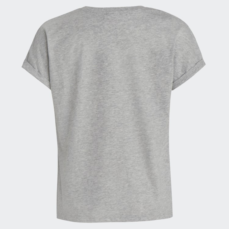 Camiseta Adidas Cinza Médio Urze Dolman (tamanho Estendido)