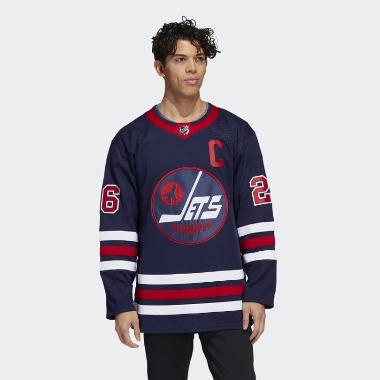 Navy 09 Ccm-sld Jets Wheeler Terceira Camisa Autêntica Adidas