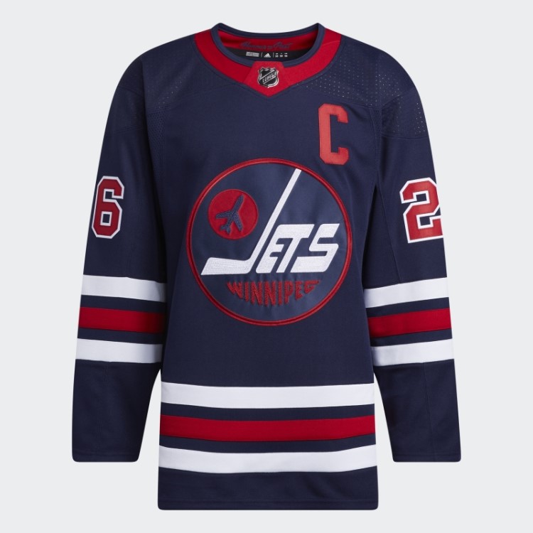 Navy 09 Ccm-sld Jets Wheeler Terceira Camisa Autêntica Adidas