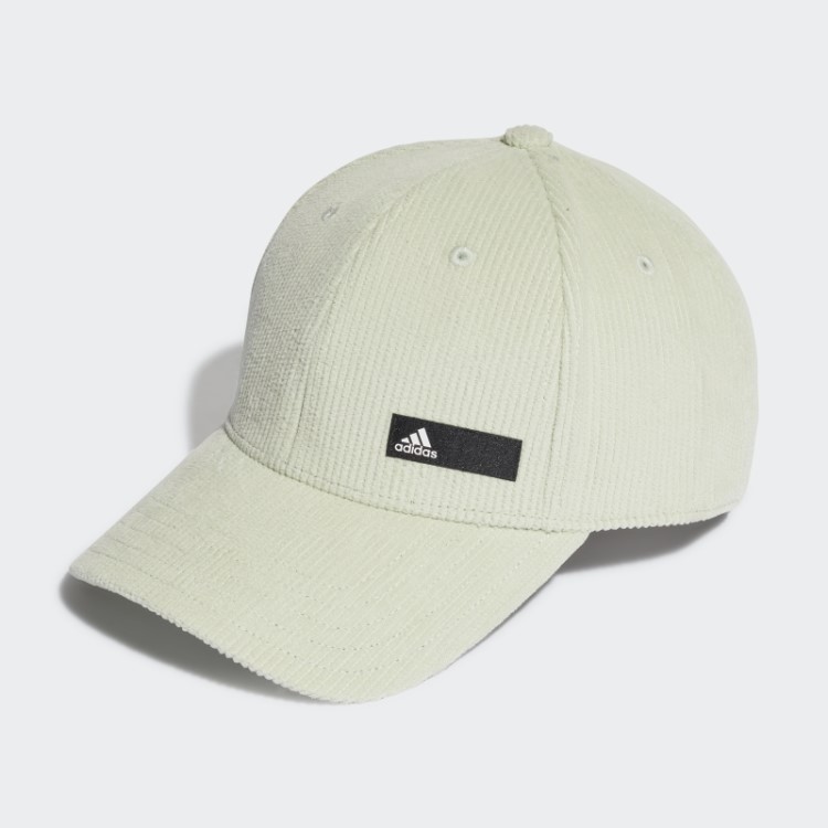Boné Dad Verde De Veludo Cotelê Adidas