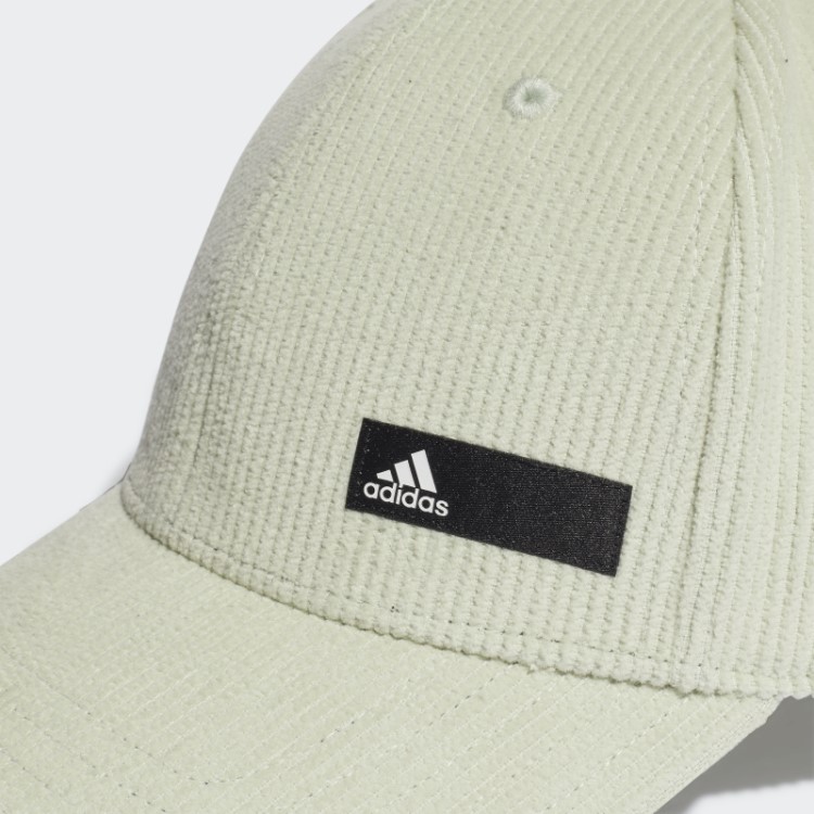 Boné Dad Verde De Veludo Cotelê Adidas