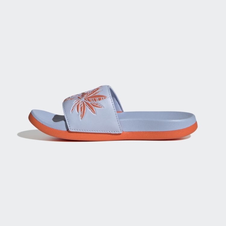 Adidas X Disney Adilette Comfort Moana Slides Hot Blue Dawn