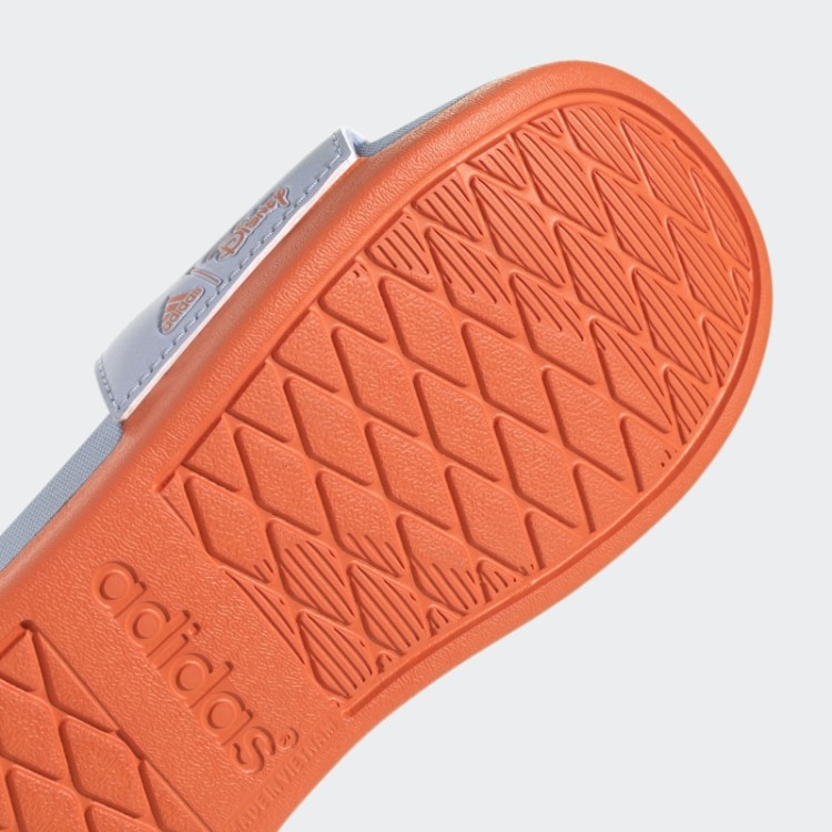 Adidas X Disney Adilette Comfort Moana Slides Hot Blue Dawn