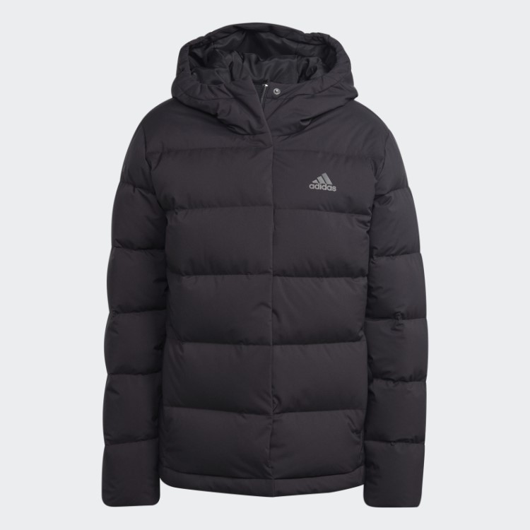Adidas Helionic Jaqueta Preta Com Capuz