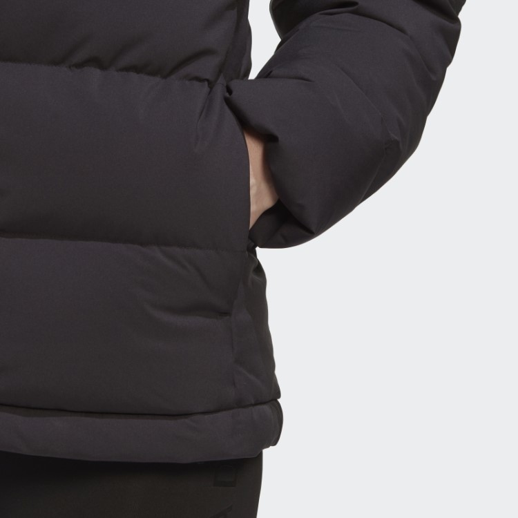 Adidas Helionic Jaqueta Preta Com Capuz