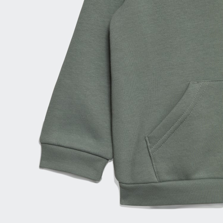Conjunto Moletom Adicolor Verde Prata Adidas