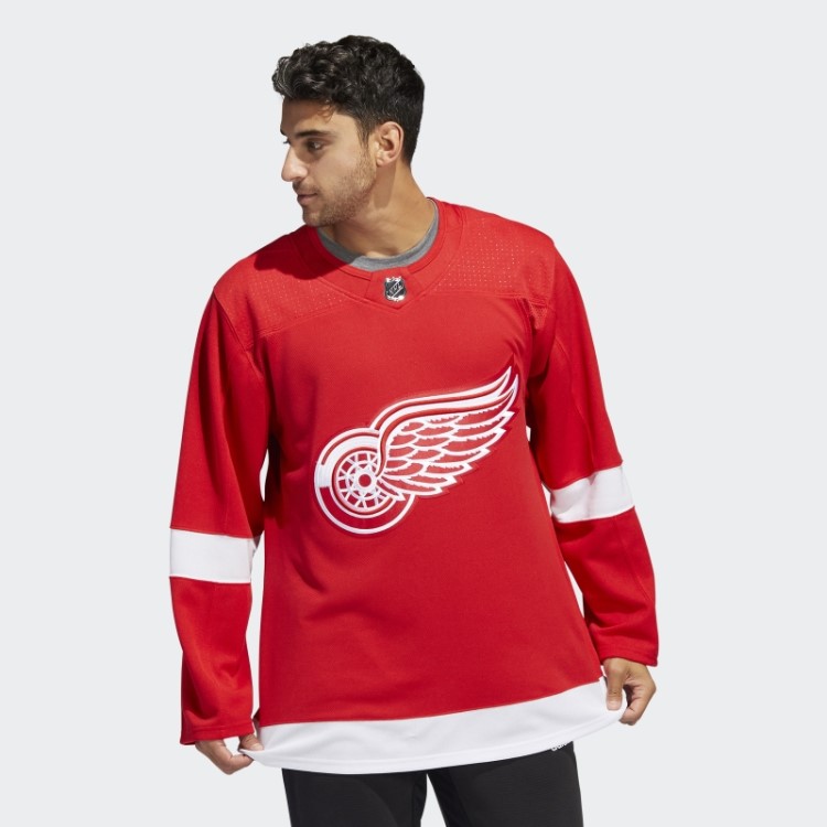 Red Wings Home Autentic Jersey Adidas
