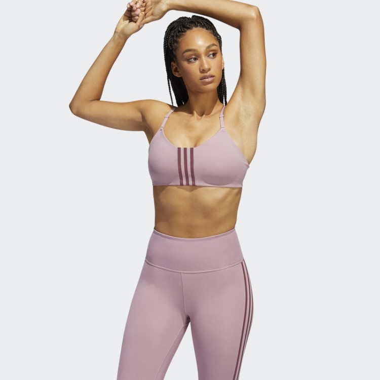 Sutiã Adidas Aeroimpact Training Light-support Fashion Lilás