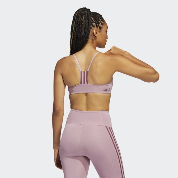 Sutiã Adidas Aeroimpact Training Light-support Fashion Lilás