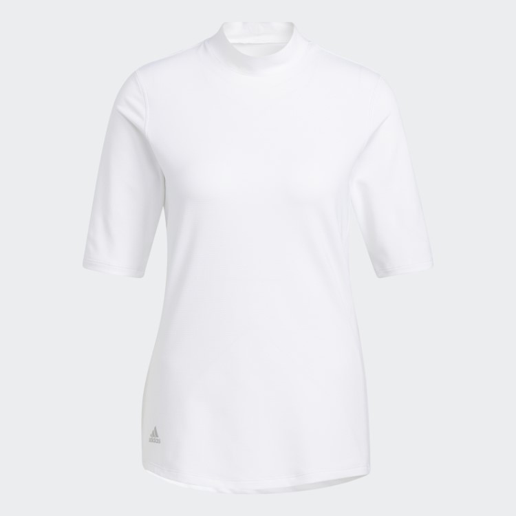 Essentials Mock Camisa Polo Adidas Branca