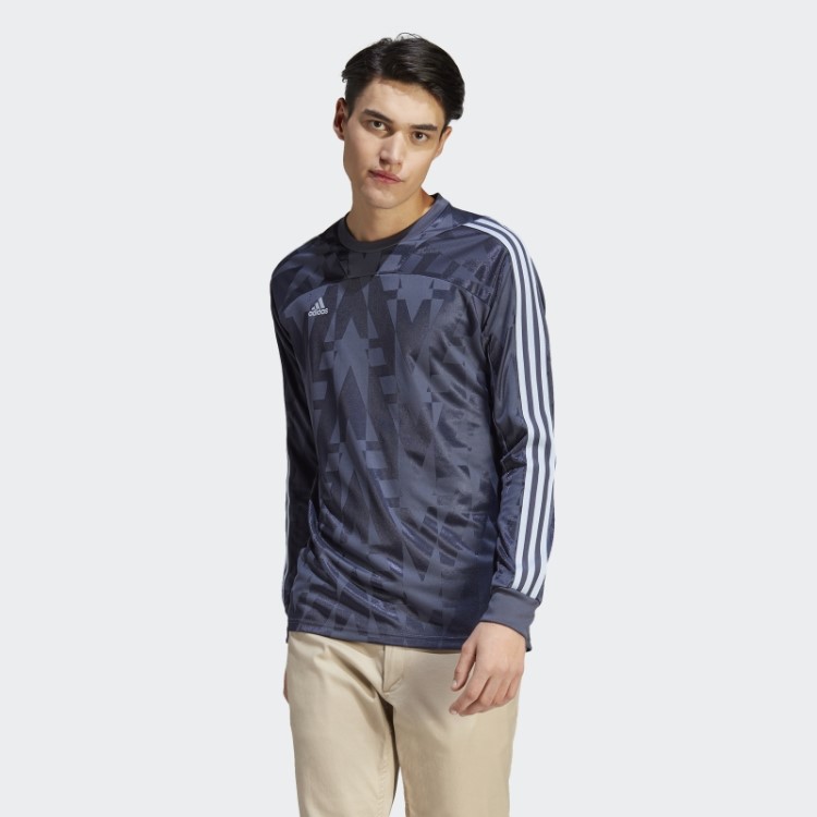 Camisa De Manga Longa Tiro Adidas Navy